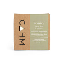 Load image into Gallery viewer, Citrus, Musk and Patchouli Soy Wax Melt Gift Box | Wax Melts
