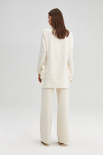 Load image into Gallery viewer, RUFFLED CREPE TUNIC
