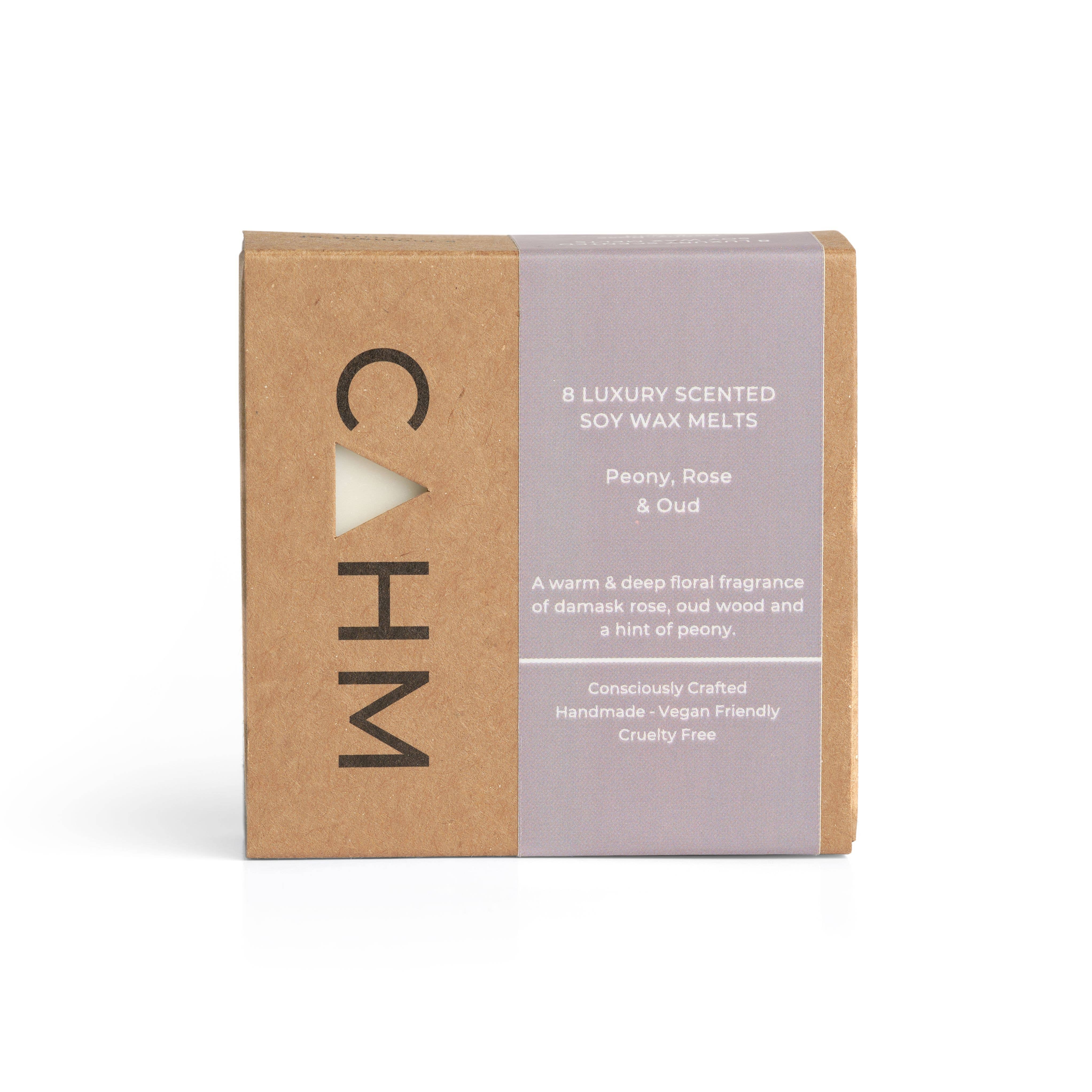 Peony, Rose & Oud Soy Wax Melt Gift Box