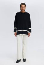Load image into Gallery viewer, STRIPE DETAILED KNITWEAR TUNIC
