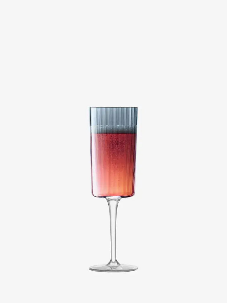 LSA Gems Champagne Flute Sapphire x 4