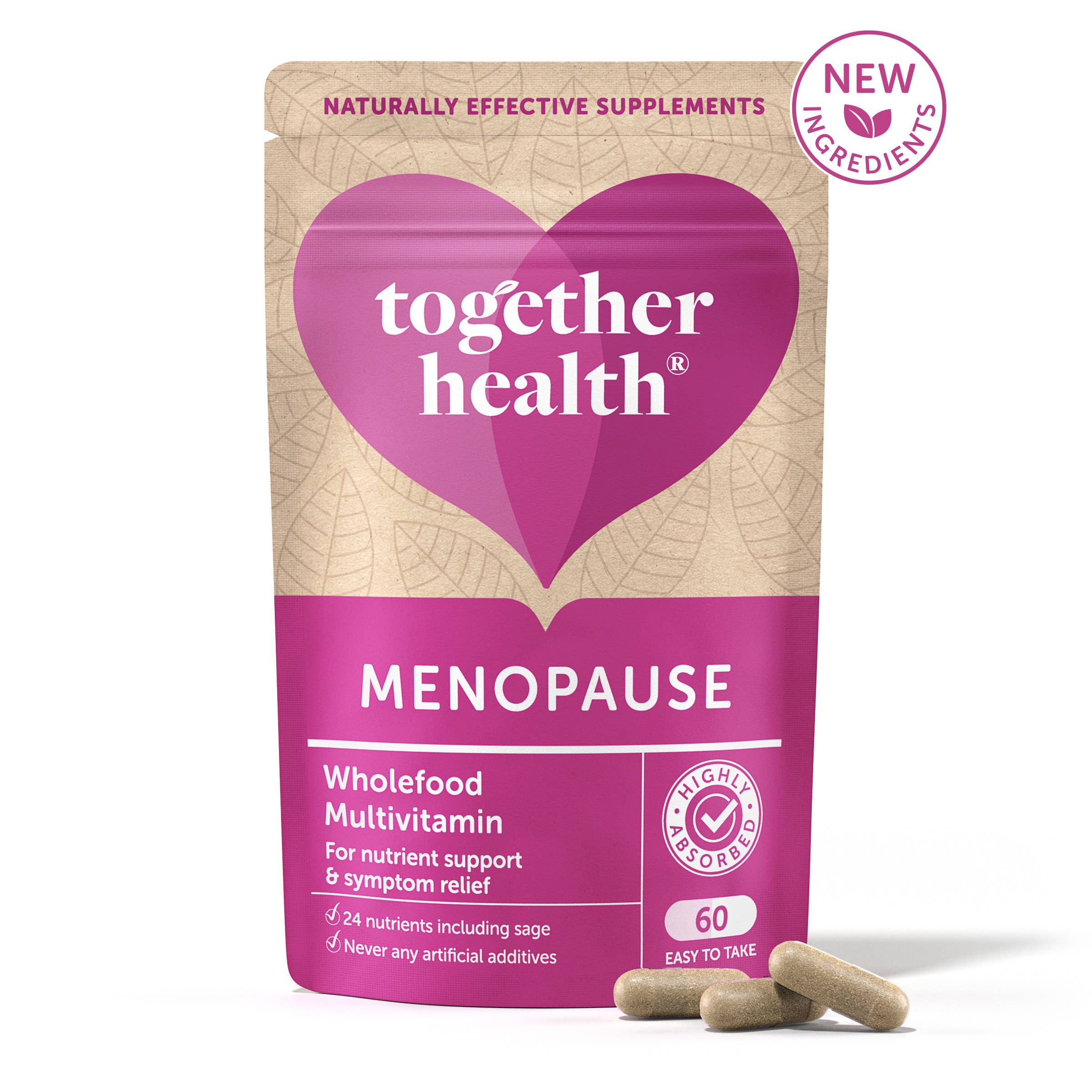 Together Health Menopause Wholefood Multivitamin and herbal