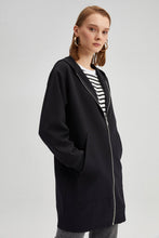 Load image into Gallery viewer, ZIPPED THIN CREPE JACKET
