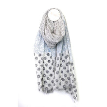 Load image into Gallery viewer, Cotton Scarf with Block Print
