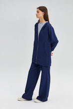 Load image into Gallery viewer, ZIPPED THIN CREPE JACKET
