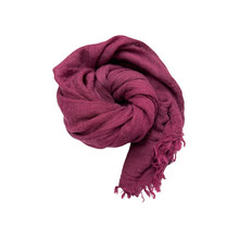 Load image into Gallery viewer, Plain Soft Bamboo Scarf
