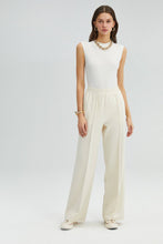 Load image into Gallery viewer, RIBBED CREPE TROUSERS
