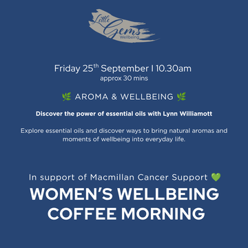 Macmillan Wellbeing Coffee Morning -  25th September