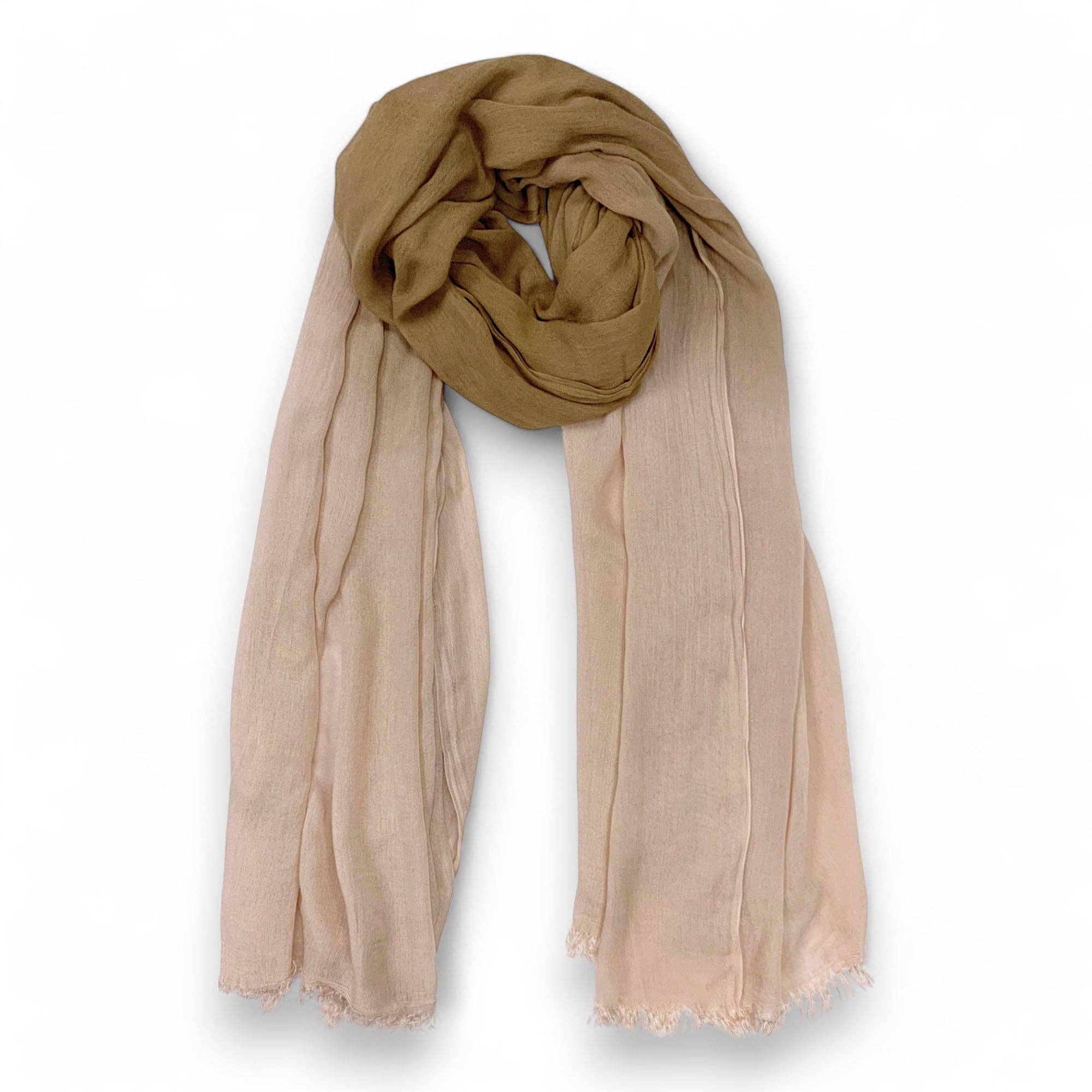 Ombre Modal Dip Scarf
