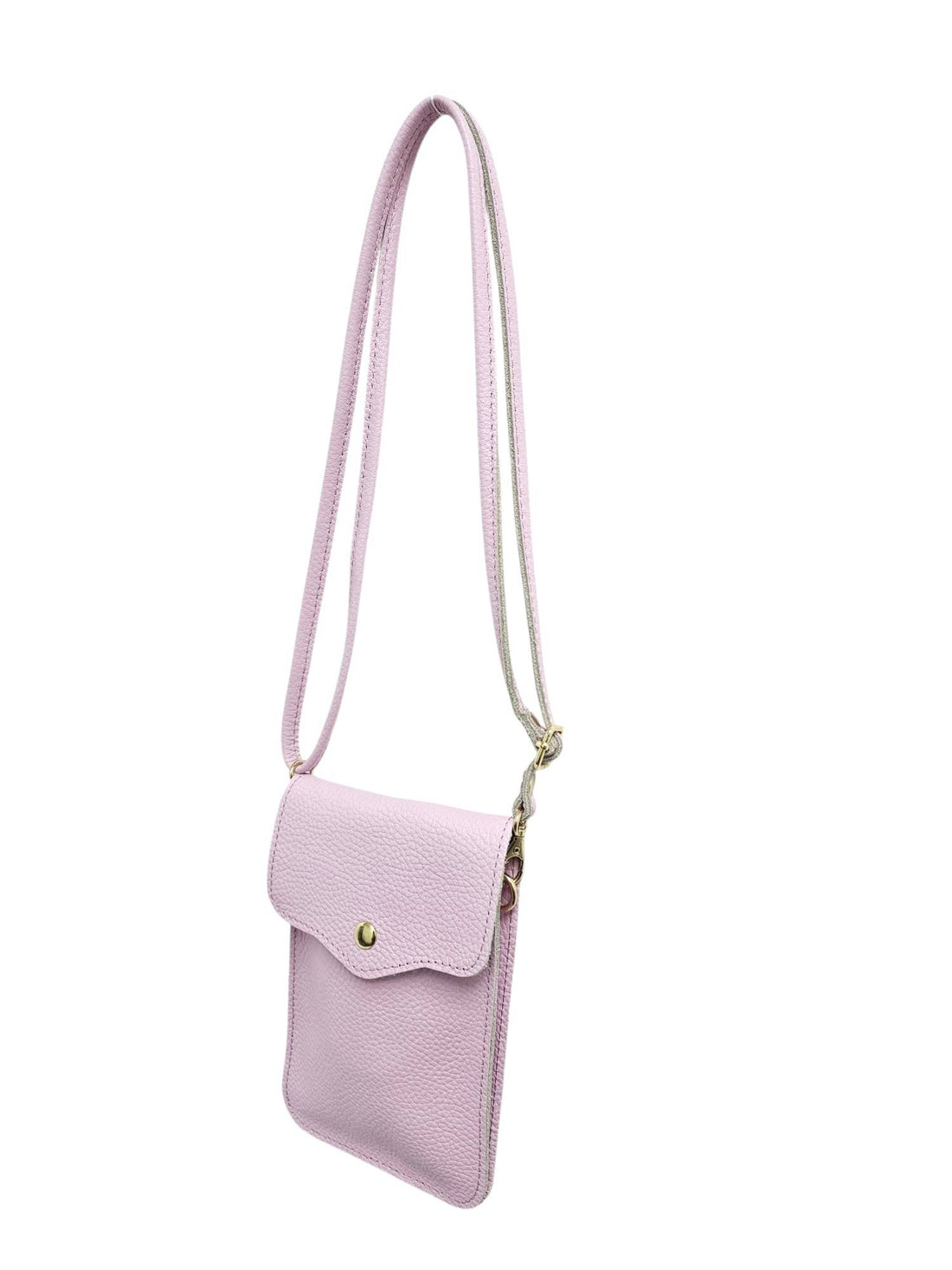 Italian Genuine Leather Mobile Cross Body Bag