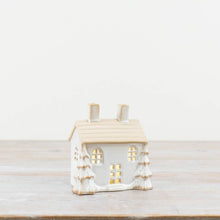 Load image into Gallery viewer, LED House w/Gold Details 12cm
