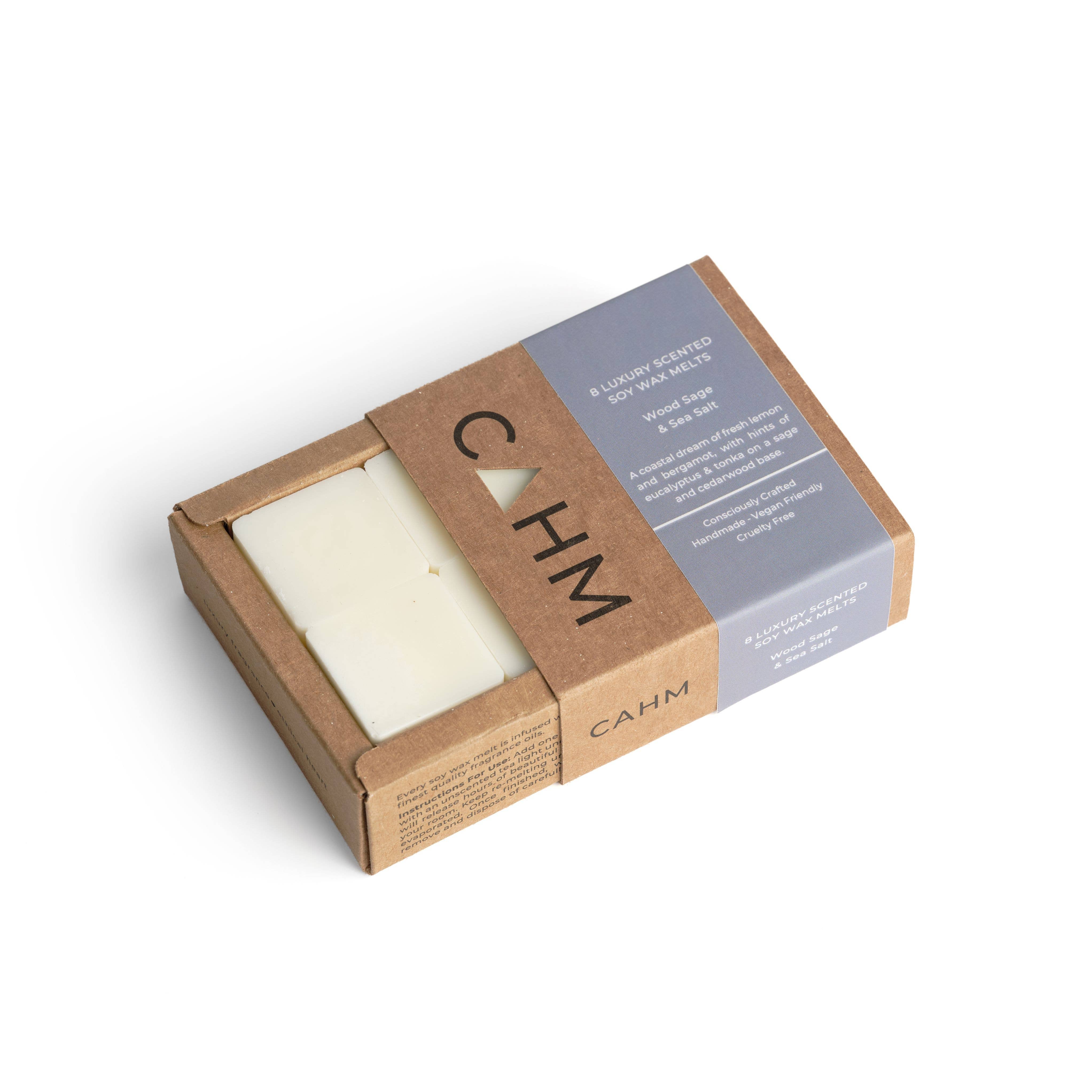 Wood Sage & Sea Salt Soy Wax Melt Gift Box