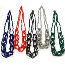 Load image into Gallery viewer, Woven coco sphere necklace
