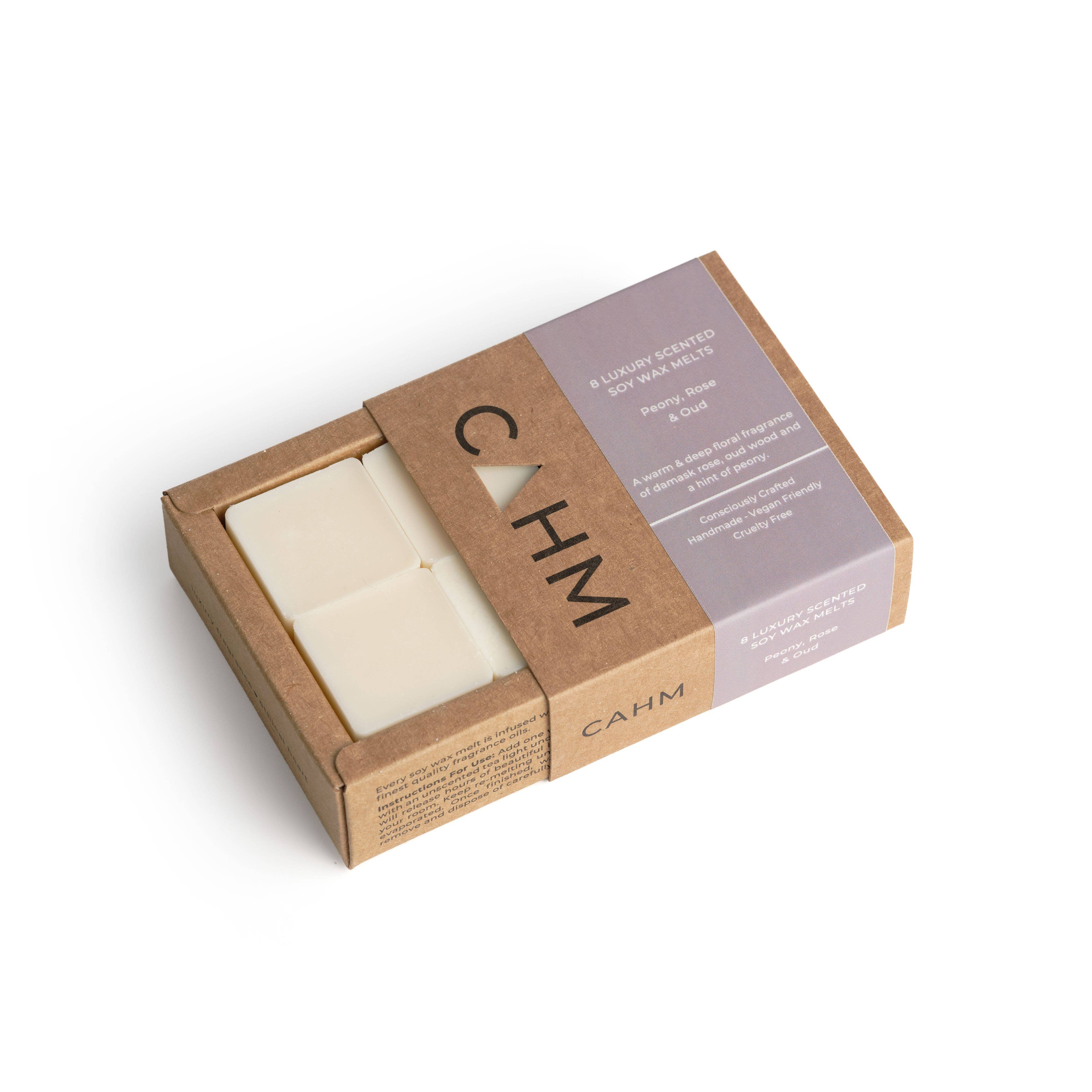 Peony, Rose & Oud Soy Wax Melt Gift Box