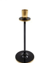 Load image into Gallery viewer, Black &amp; Gold Candle Stick
