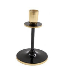 Load image into Gallery viewer, Black &amp; Gold Candle Stick
