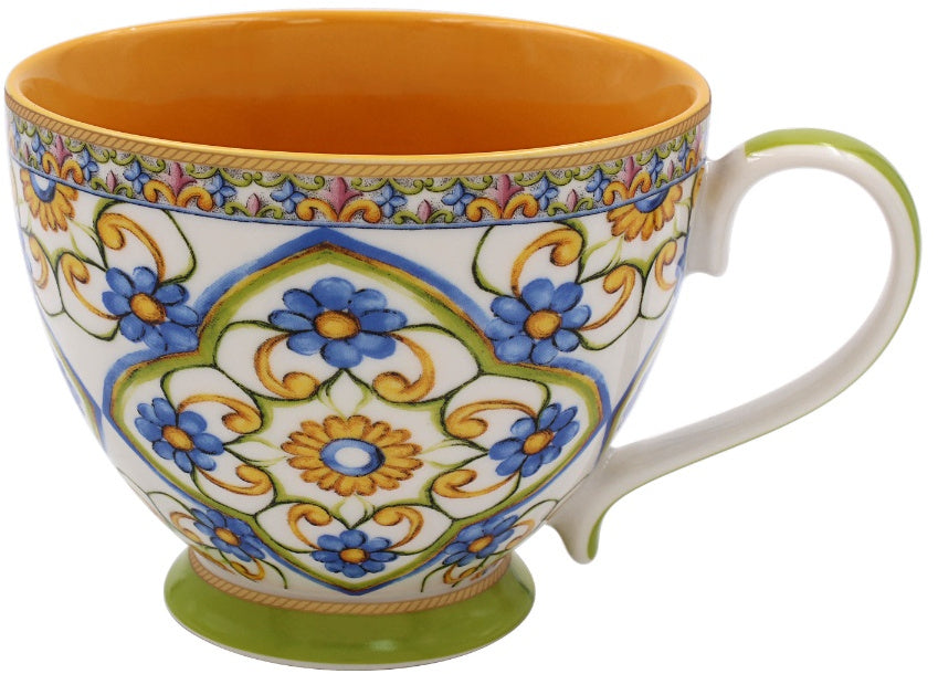 TUSCANY FLORAL MUG, 15CM