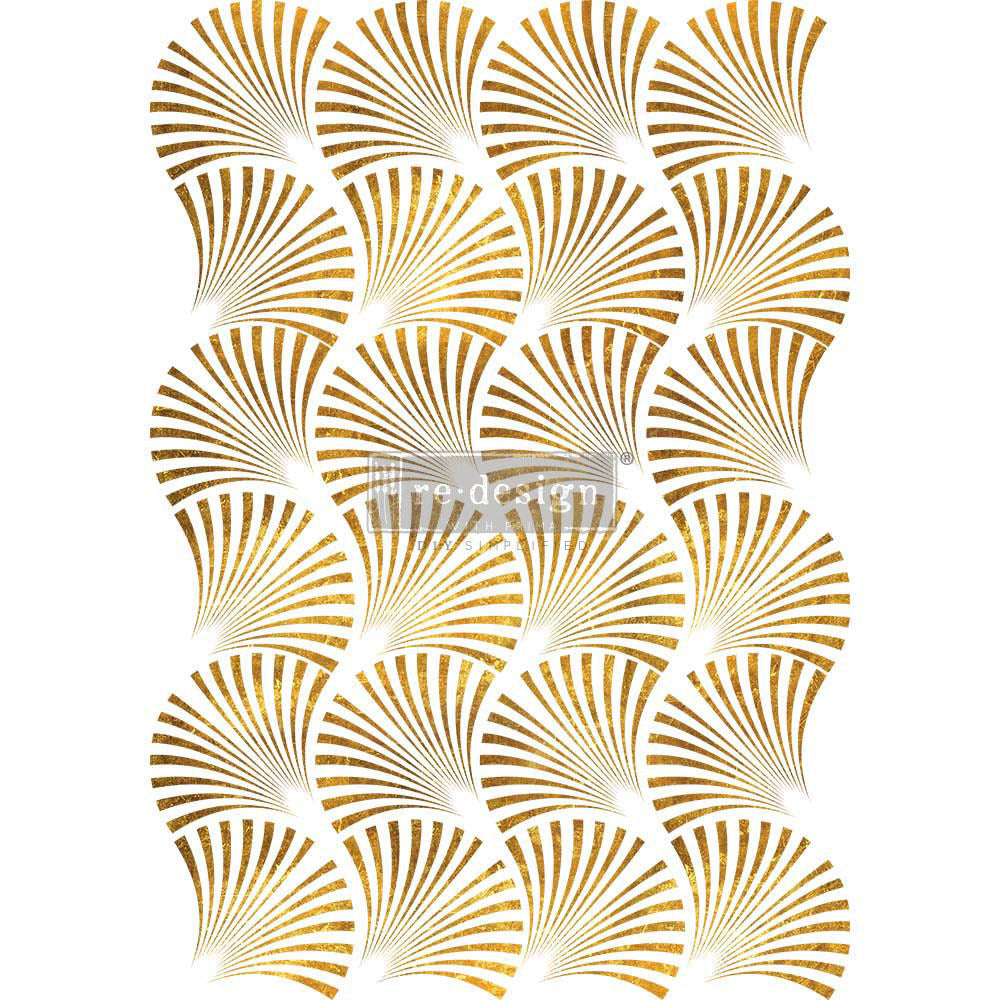 Geo Wave I Redesign with Prima Decor Transfer