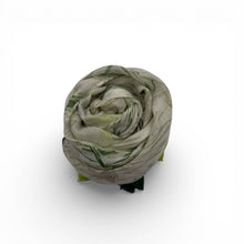 Load image into Gallery viewer, Tropical Leaf &amp; Floral Print Tassel Scarf
