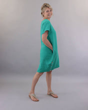 Load image into Gallery viewer, Coconut Button Linen Dress
