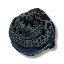 Load image into Gallery viewer, Leopard dots print scarf
