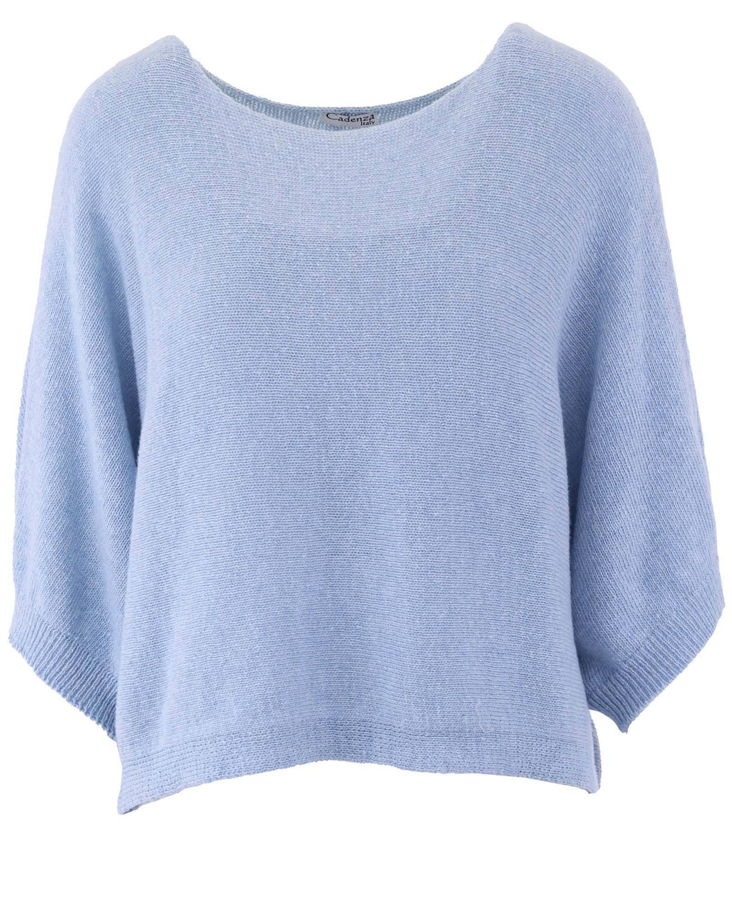 Cashmere Blend Boat Neck Tunic