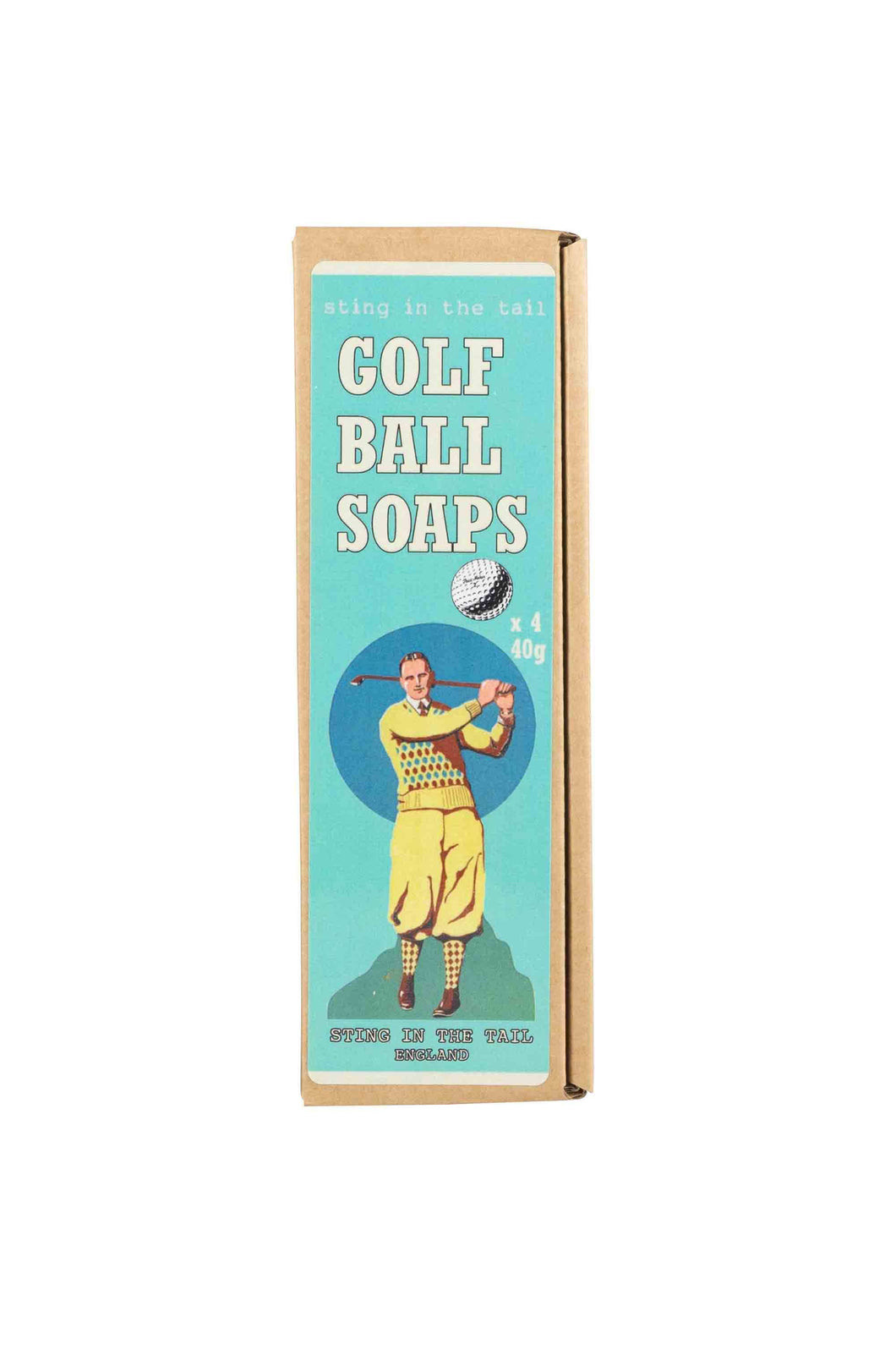 Golf Ball Box of Soap X 4