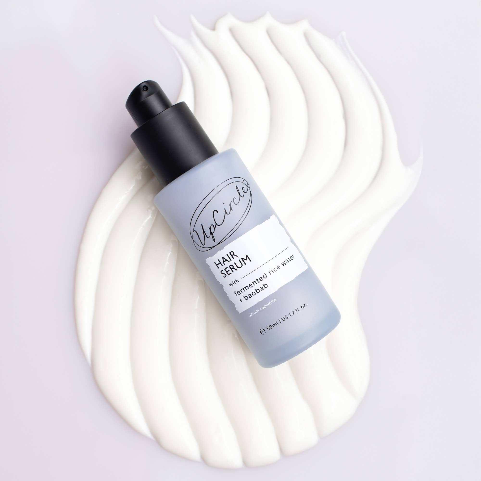 Upcircle I Vegan Hair Serum Upcycled Fermented Rice Water Heat Protect