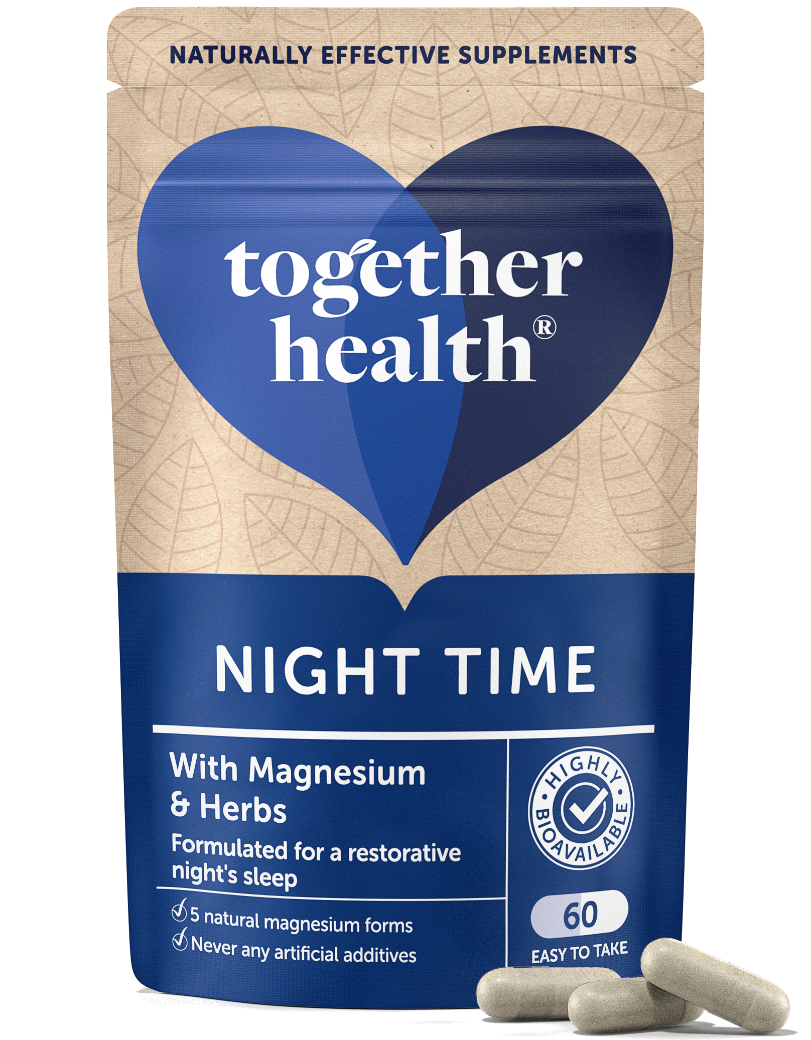 Night Time – Magnesium & Herbal Sleeping Aid
