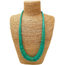 Load image into Gallery viewer, Long Graduated Coco Disc Necklace 38cm
