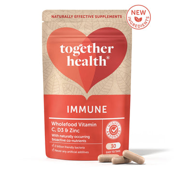 Together Health Wholefood Immune Vitamin C, D3 & Zinc