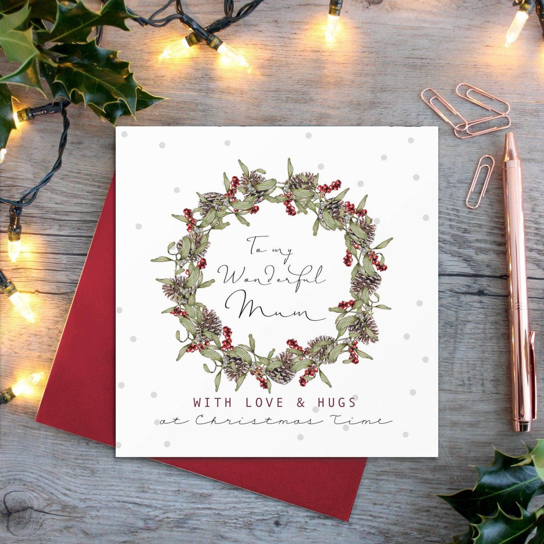 Wonderful Mum Card (Cello-Free)