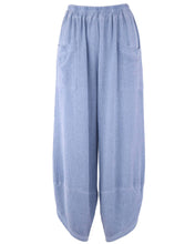 Load image into Gallery viewer, Linen and Cotton Blend Hareem Pants
