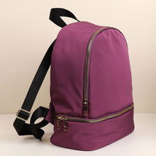 Load image into Gallery viewer, Recycled Backpack with External Zip Pocket

