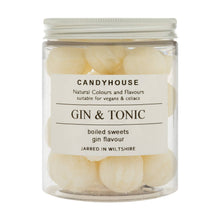 Load image into Gallery viewer, Gin &amp; Tonic Hard Boiled Sweets in Jam Jar

