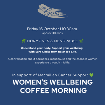 Macmillan Wellbeing Coffee Morning -  16 October