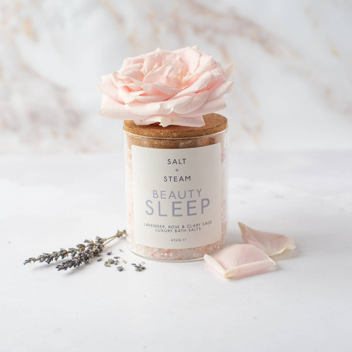 Bathing Beauty Relaxing Bath Salt & Facial Steam Gift Set