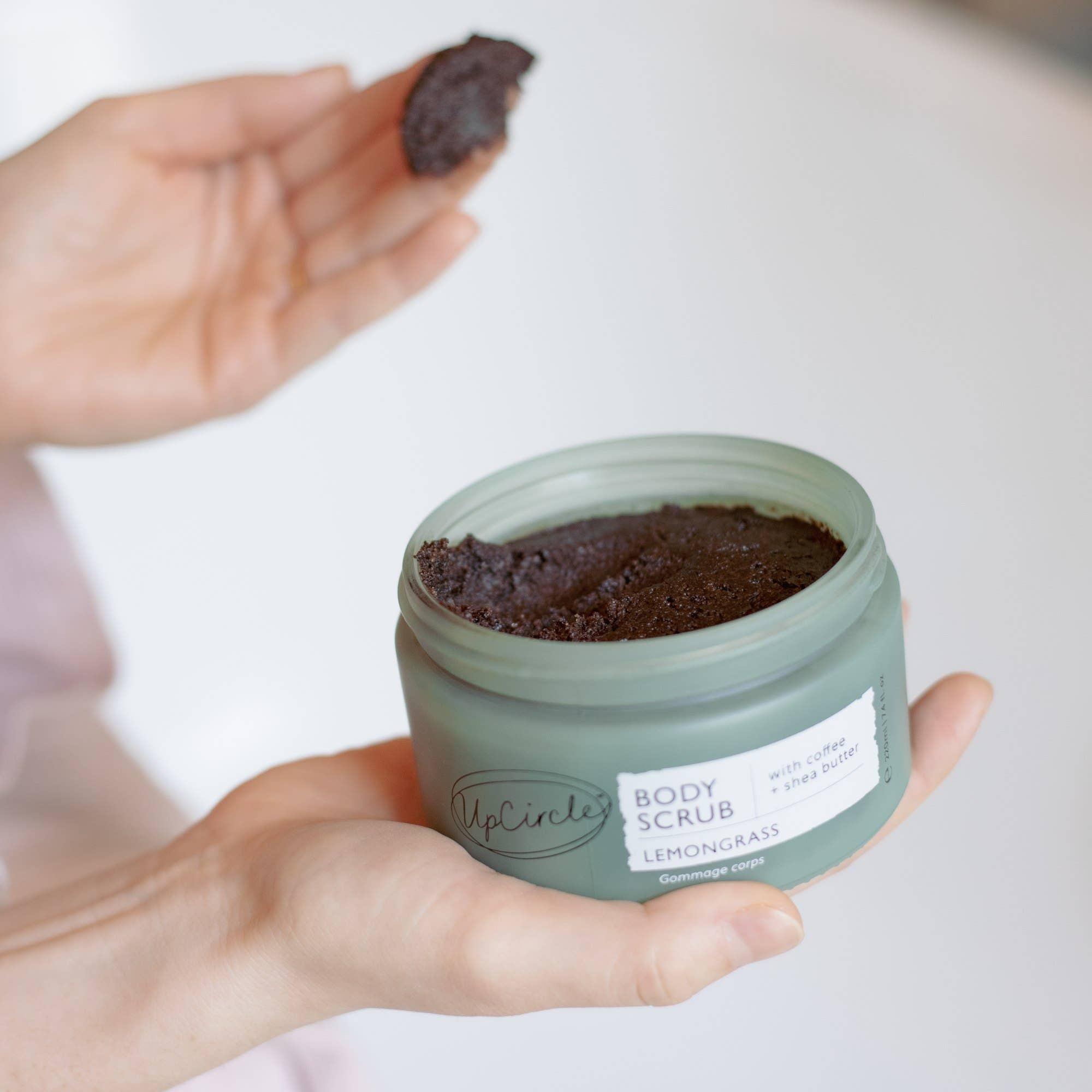 Upcircle I Lemongrass Body Scrub with Coffee + Shea Butter