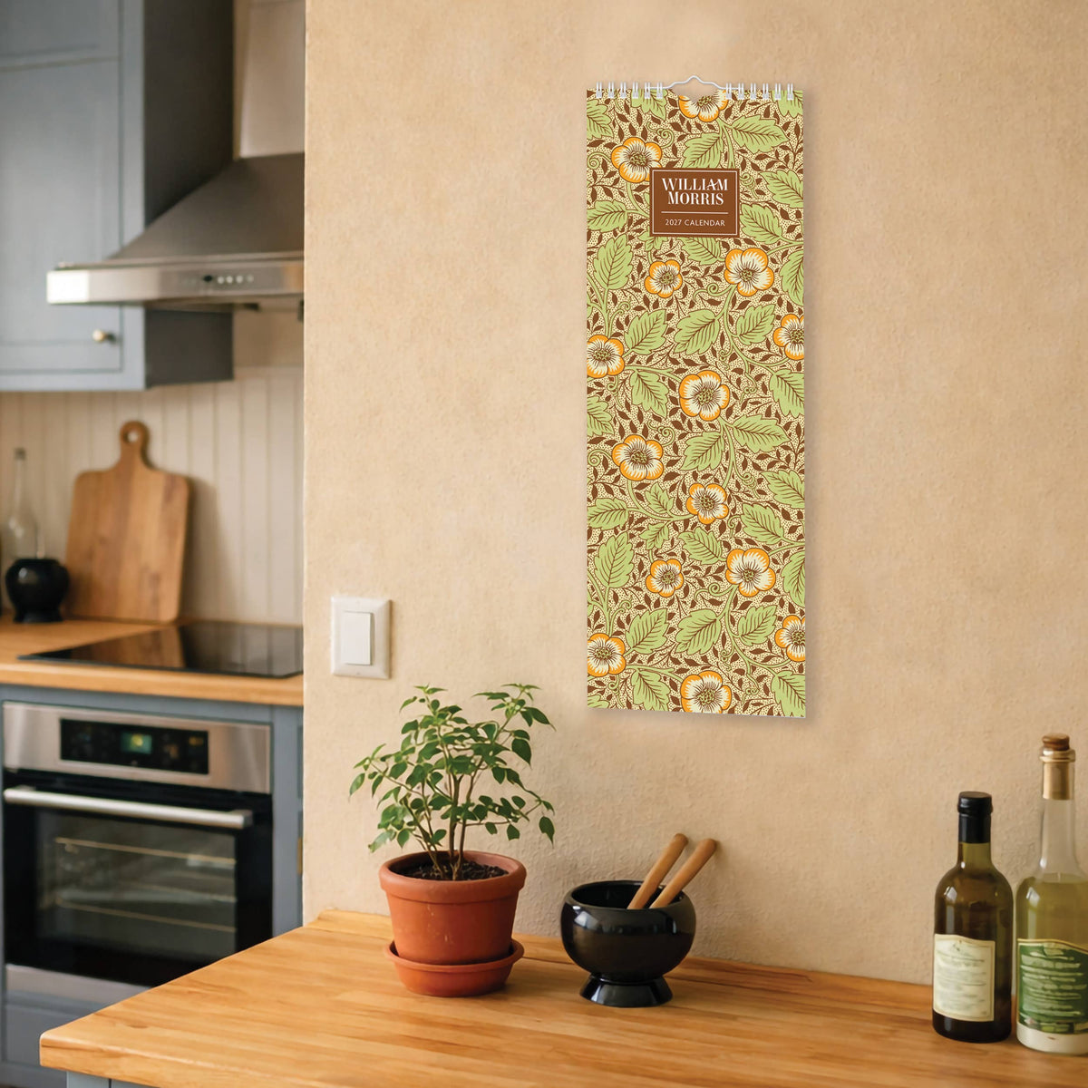 2027 Slim Calendar - William Morris