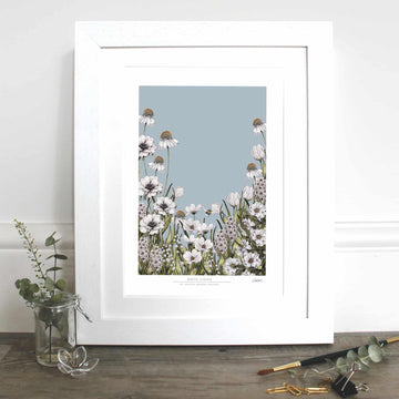 White Linens 12x16" Fine Art Print
