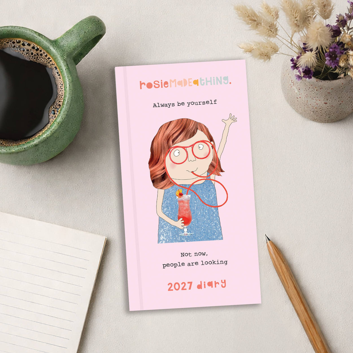 2027 Slim Diary - Rosie Made a Thing