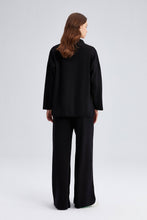 Load image into Gallery viewer, KNIT COLLAR TUNIC AND TROUSER SET
