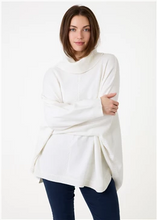 Load image into Gallery viewer, Cashmere Like Mini Cable Roll Neck Jumper
