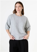 Load image into Gallery viewer, Soft Tweed Short Sleeve Raglan Jumper
