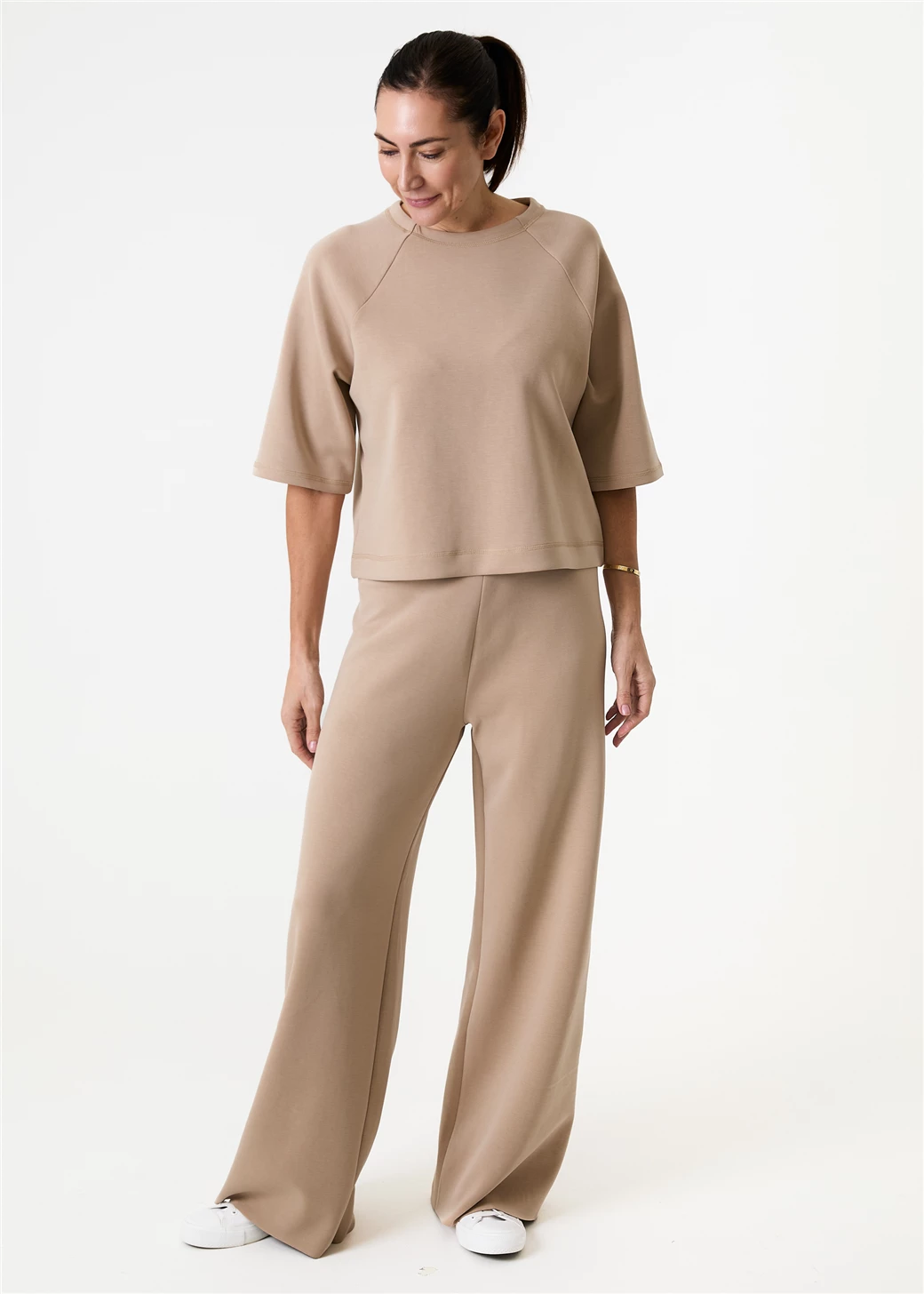 Luxe Jersey Straight Leg Trouser