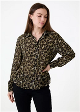Load image into Gallery viewer, Leopard Print Chiffon Shirt
