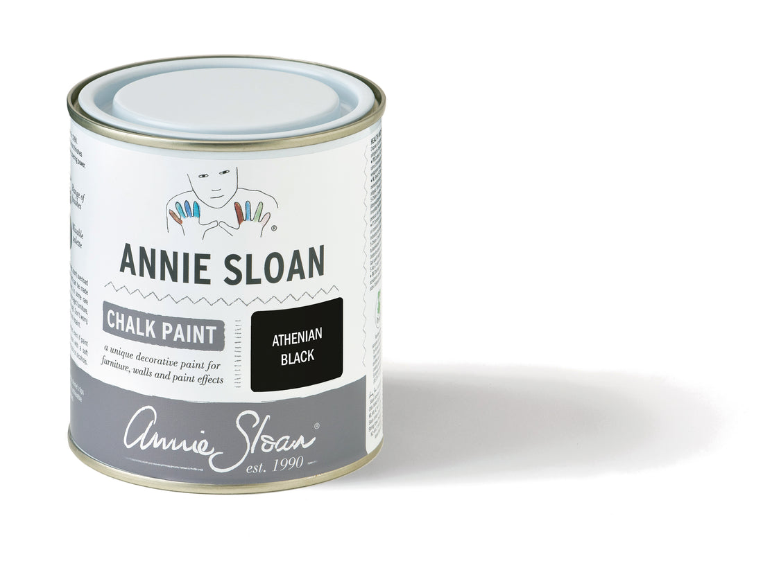 Annie Sloan Athenian Black Chalk Paint 1 Litre Tin