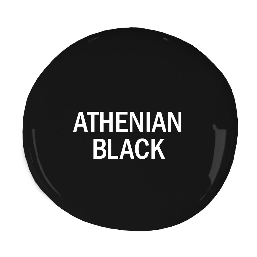 Athenian Black Annie Sloan Chalk Paint true black colour