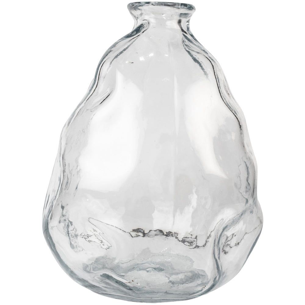 Glass Vase Clear Wobble