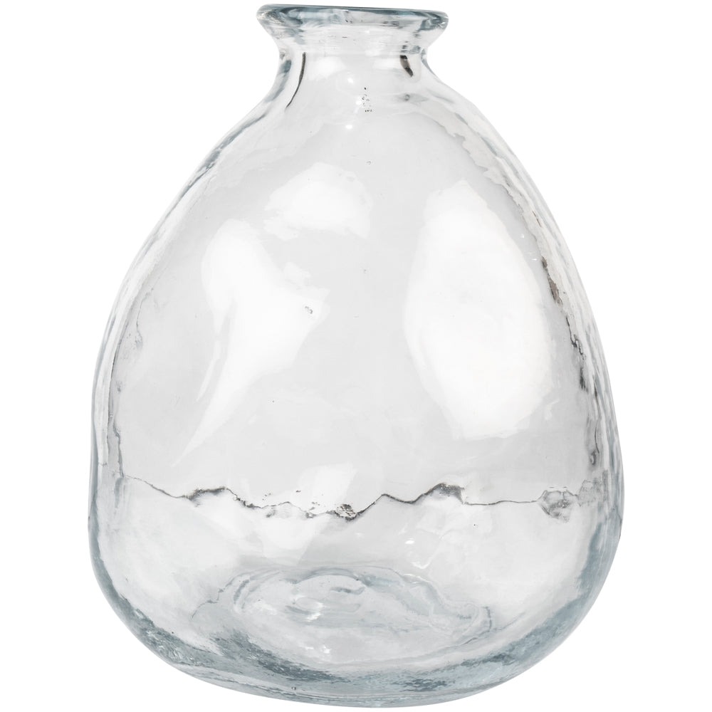 Glass Vase Clear Wobble